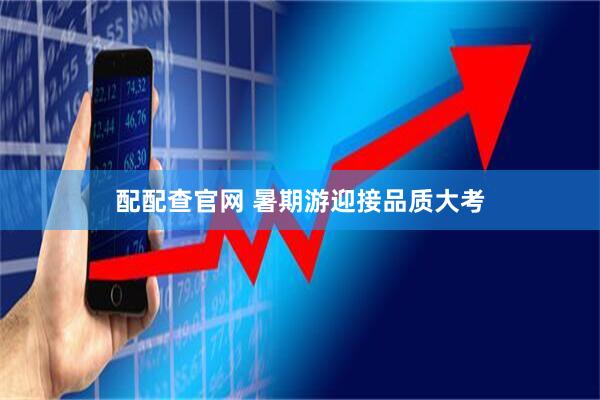 配配查官网 暑期游迎接品质大考